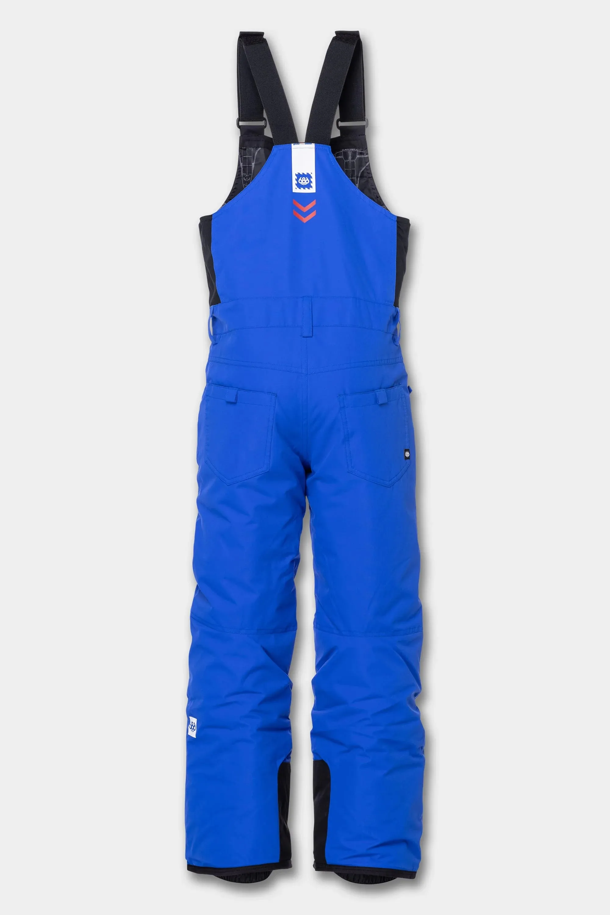 686 Exploration Insulated Bib Pants Boys Electric Blue