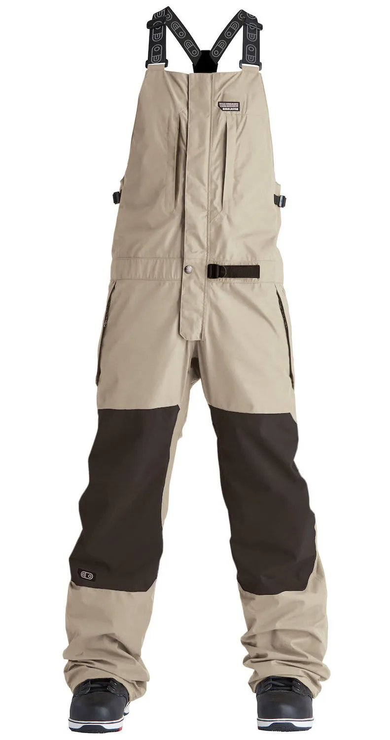 Airblaster Stretch Krill Bib Pants Mens 2024 Sand