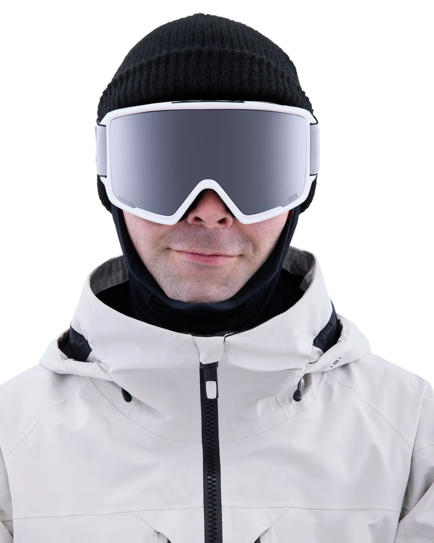 Anon M3 Low Bridge Fit Snow Goggles   Bonus Lens   MFI - White / Perceive Sunny Onyx