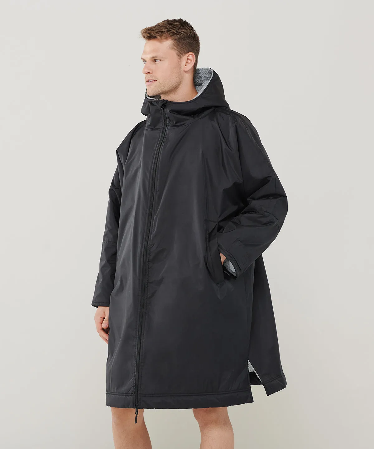 Black - All-weather robe