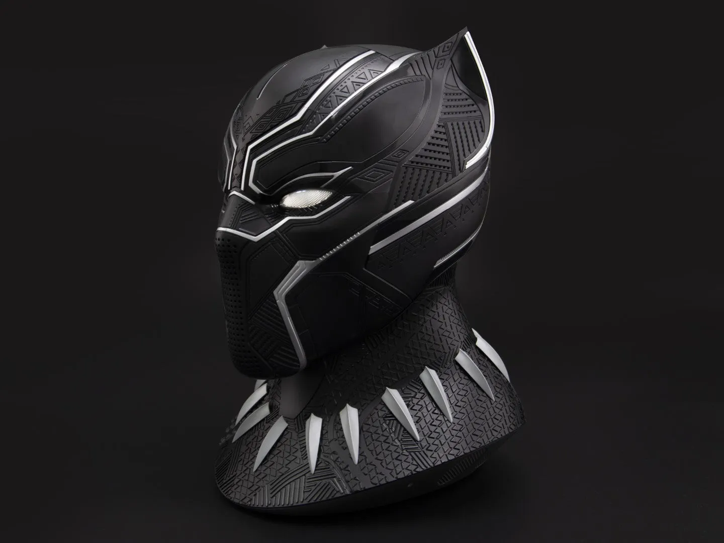 Black Panther Wearable Helmet & Display Base