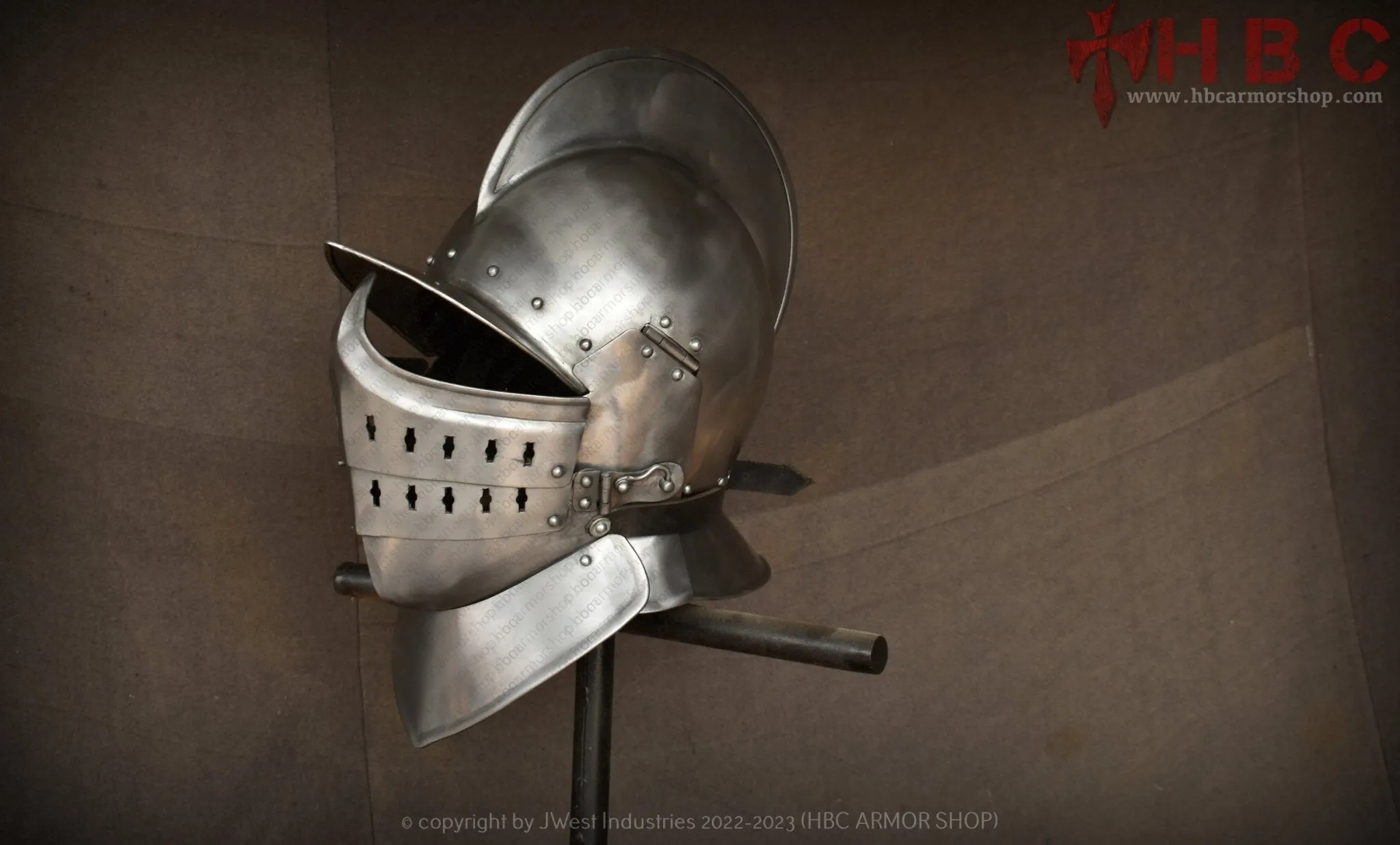 Burgonet Helmet Medieval