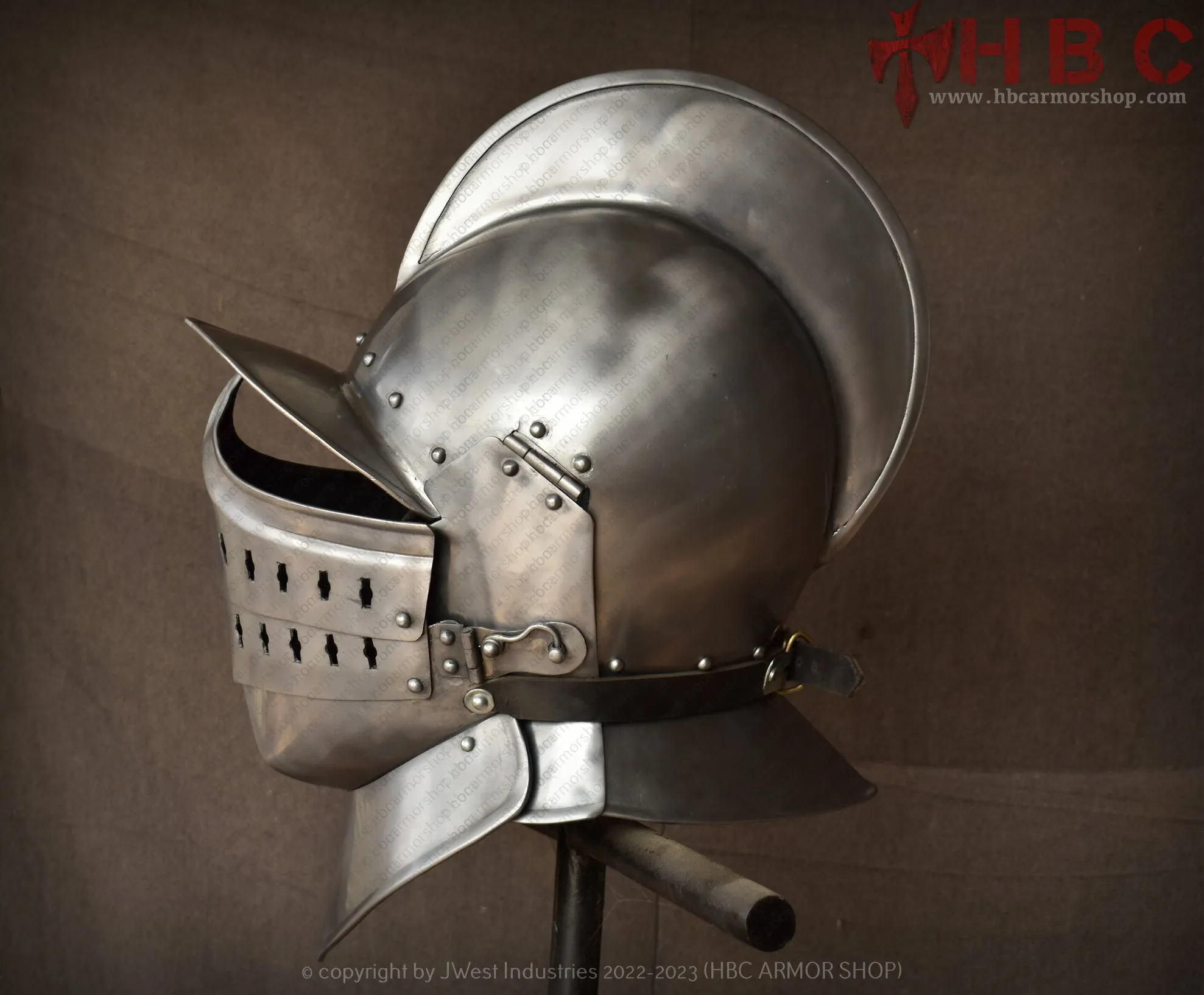 Burgonet Helmet Medieval