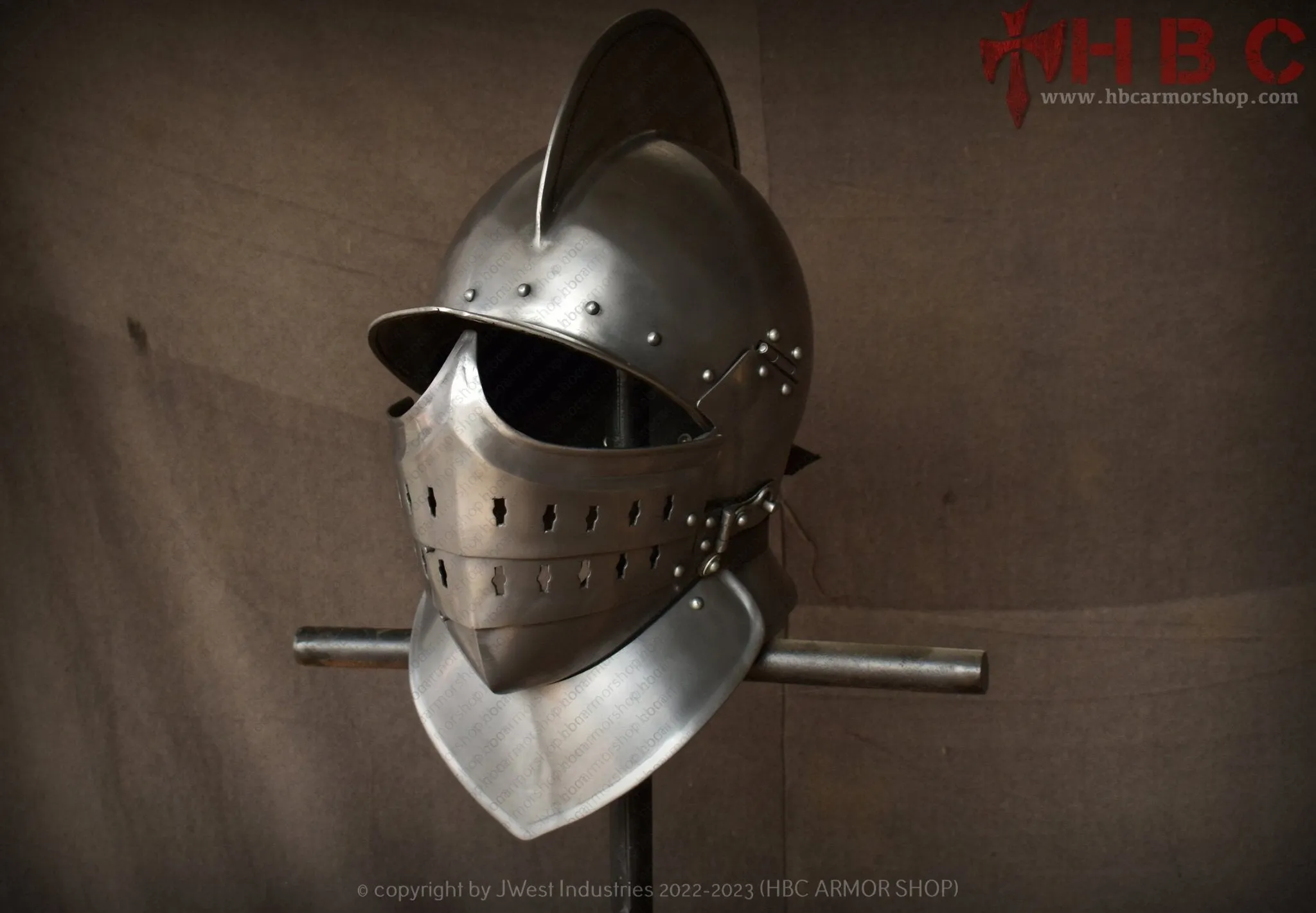 Burgonet Helmet Medieval