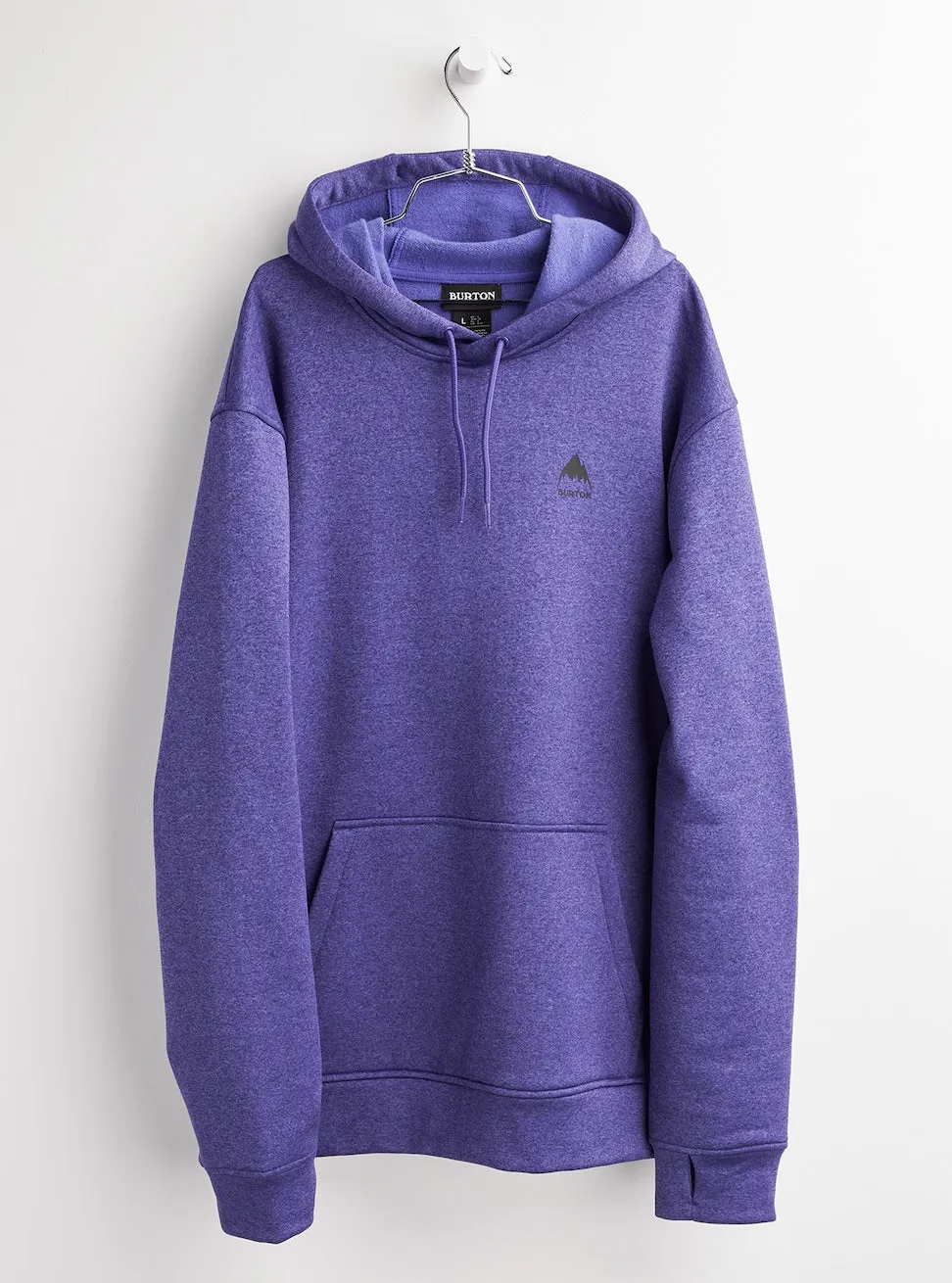 Burton Oak Pull Over Hoodie l Mens Prism Violet Heather