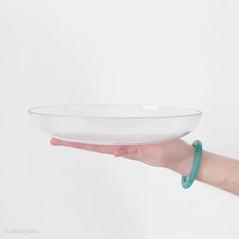 Clear LOMEY Design Bowl- 9''