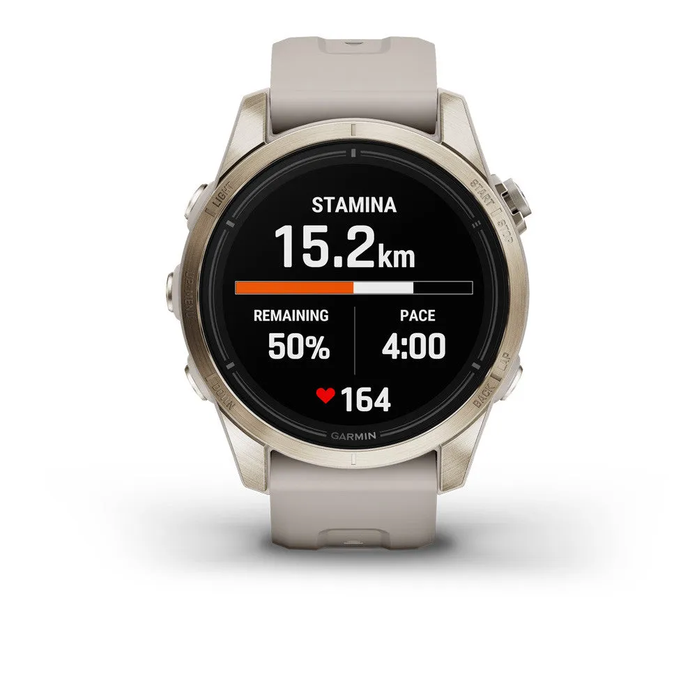 Garmin Epix Pro G2 Sapphire 42MM GPS Watch, sand