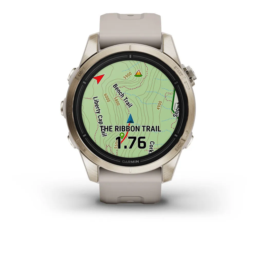 Garmin Epix Pro G2 Sapphire 42MM GPS Watch, sand