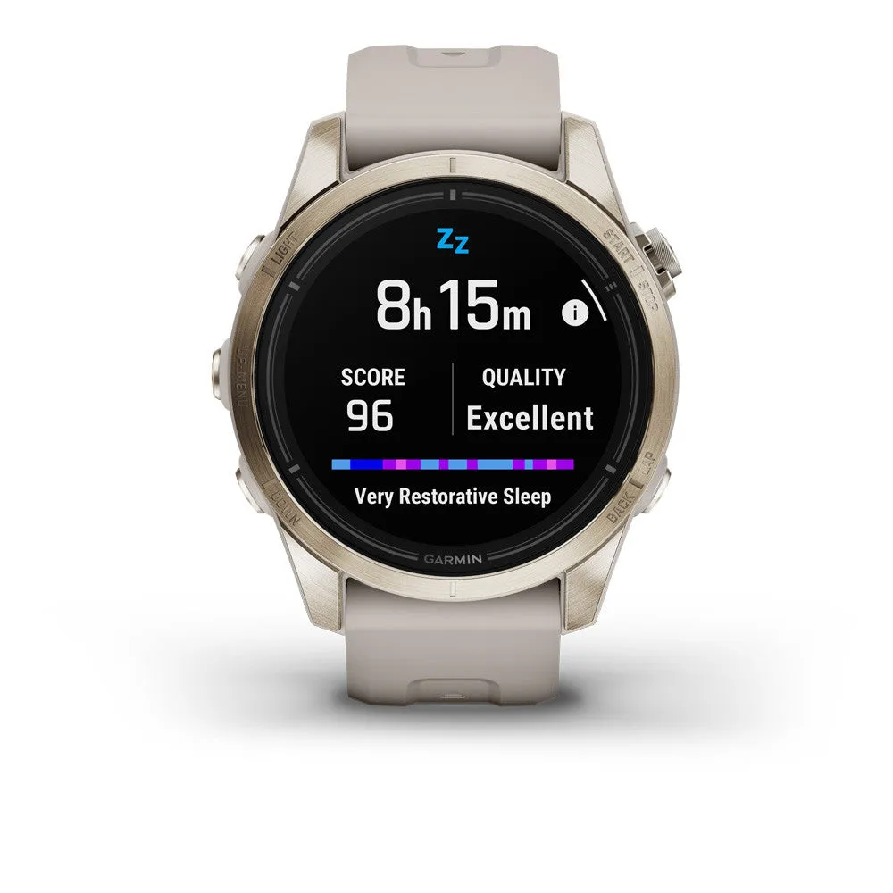 Garmin Epix Pro G2 Sapphire 42MM GPS Watch, sand