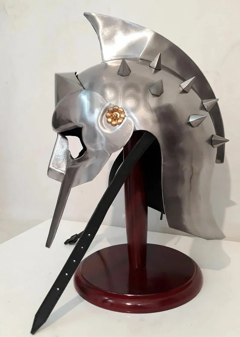 Gladiator Movie Maximus Helmet New Medieval Armor-Helmets Medieval Knight