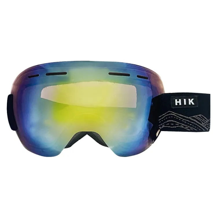 HIK Mirror Snow Goggles-GOLD [Japanese Brand]