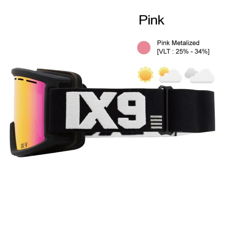 Ixnine IX5-03 Snow Goggles-PINK [Korean Brand]