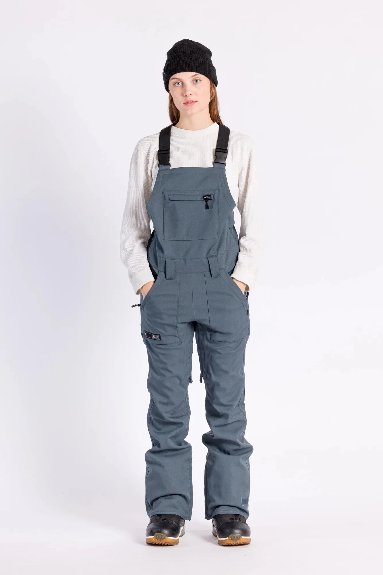 L1 Loretta Overall Womens Bib Pants Slate