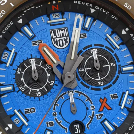 LMX Watch Bear Grylls Master #TIDE 374 Series Ocean Blue Black