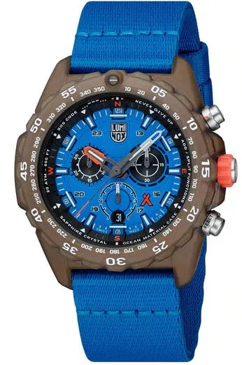 LMX Watch Bear Grylls Master #TIDE 374 Series Ocean Blue Black