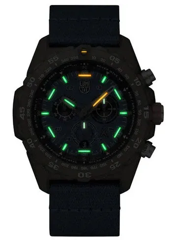 LMX Watch Bear Grylls Master #TIDE 374 Series Ocean Blue Black