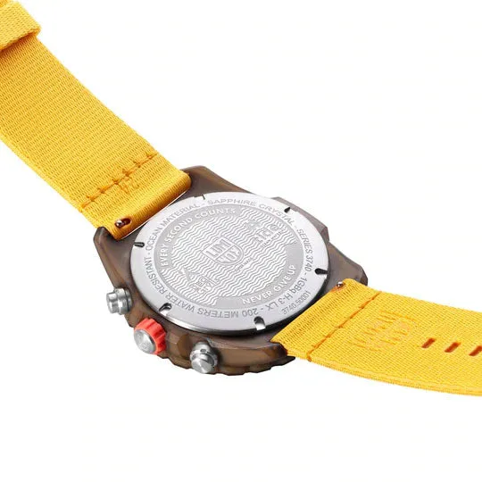 LMX Watch Bear Grylls Master #TIDE 374 Series Yellow Black