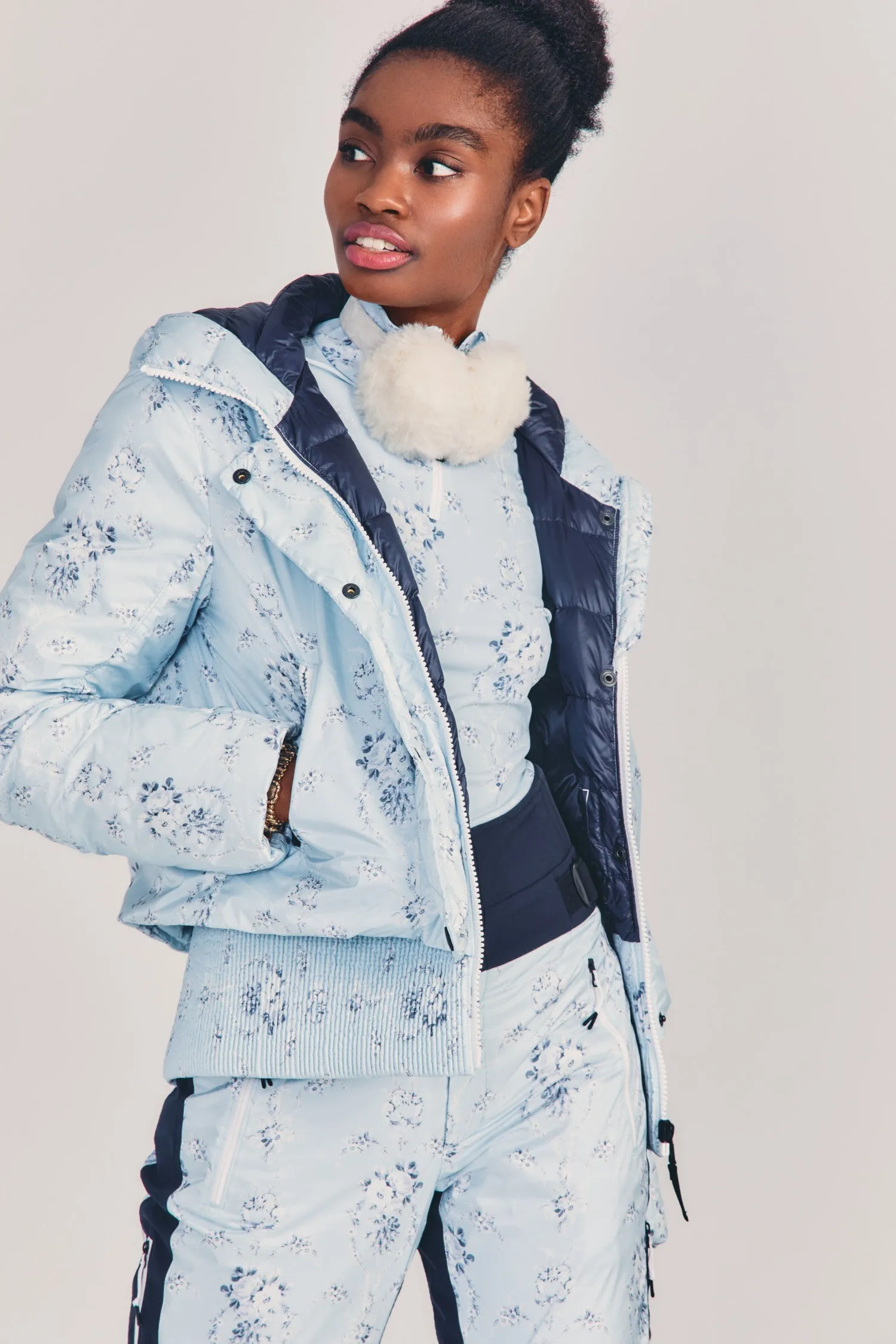 LoveShackFancy X BOGNER FIRE   ICE Sella Ski Jacket