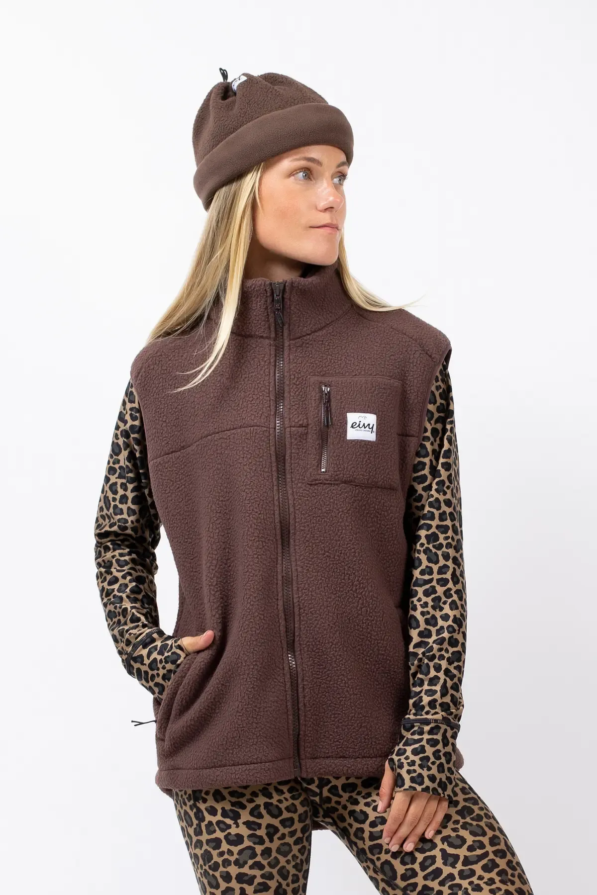 LUMBERJACKIE SHERPA VEST