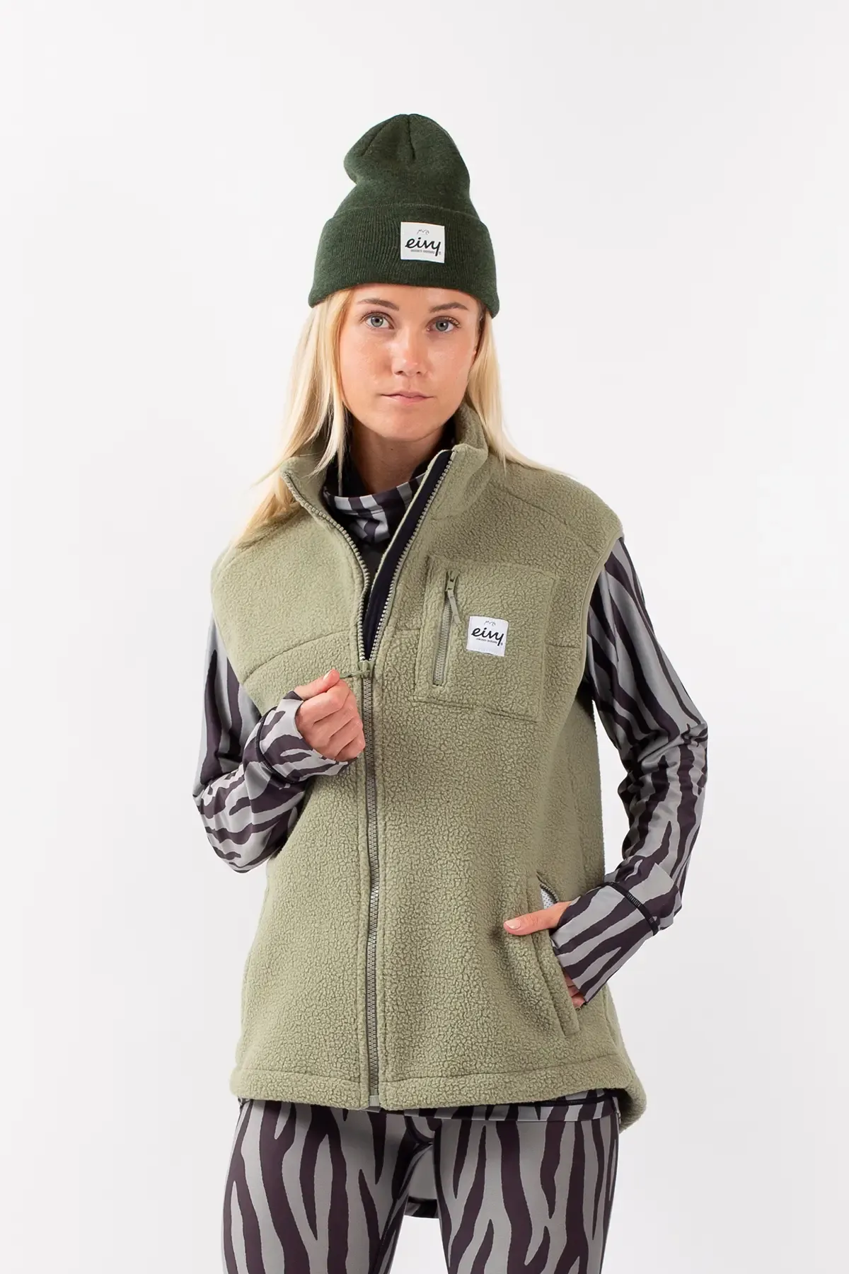 LUMBERJACKIE SHERPA VEST