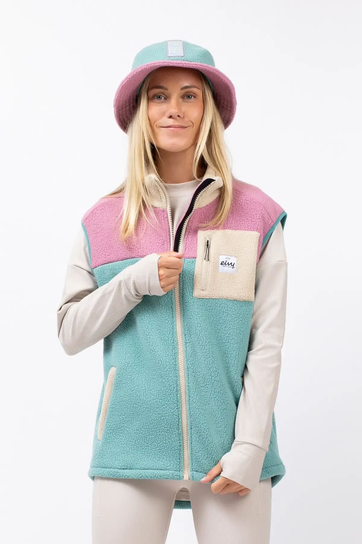 LUMBERJACKIE SHERPA VEST