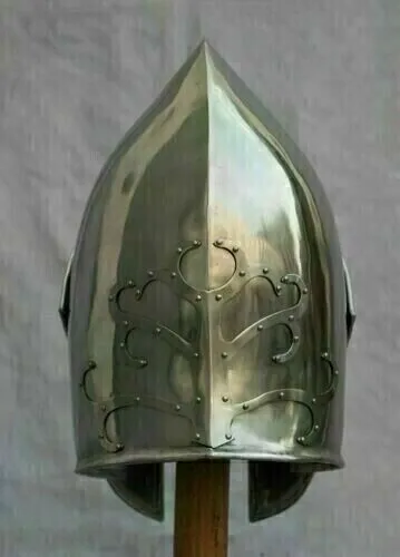 Medieval Helmet Armor Lotr Gondor Helmet LARP SCA Steel Collectible Viking helmet Decor