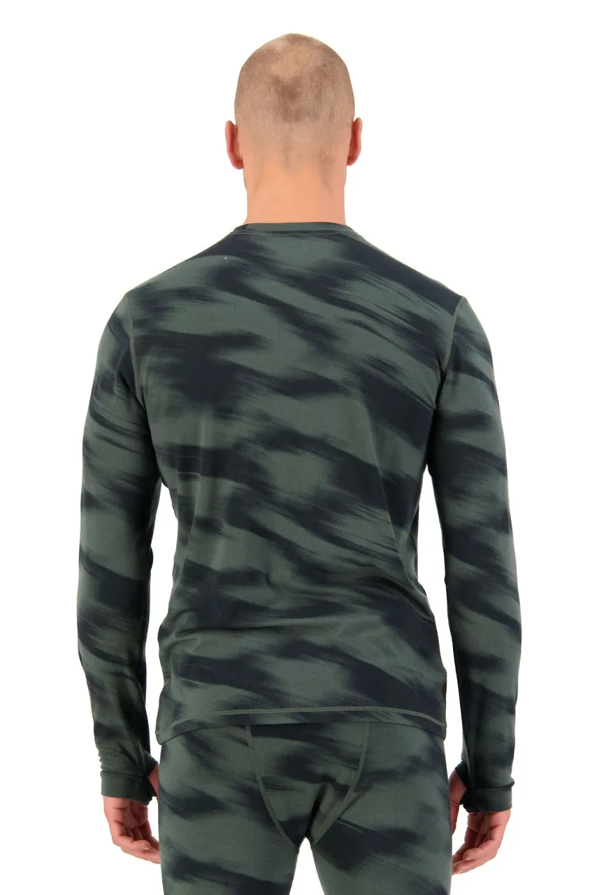 Mons Royale Cascade Long Sleeve Thermals Mens Rosin Motion