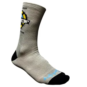 North Coast Trail Alliance Fundraiser Socks - Grey/Black