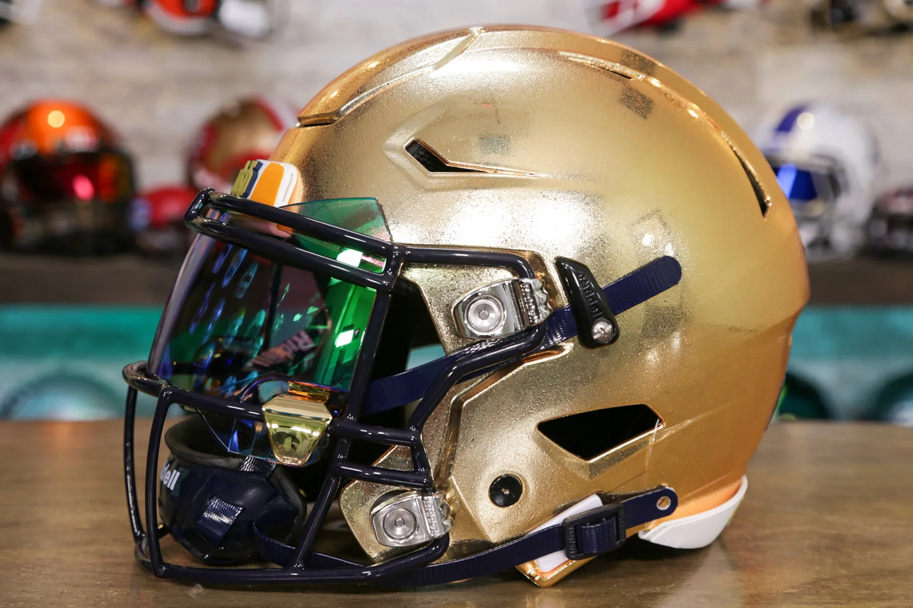 Notre Dame Fighting Irish Riddell SpeedFlex Helmet - GG Edition 00237