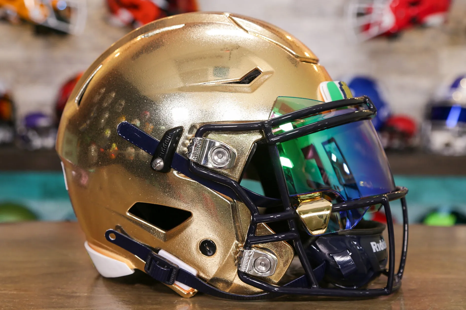 Notre Dame Fighting Irish Riddell SpeedFlex Helmet - GG Edition 00237