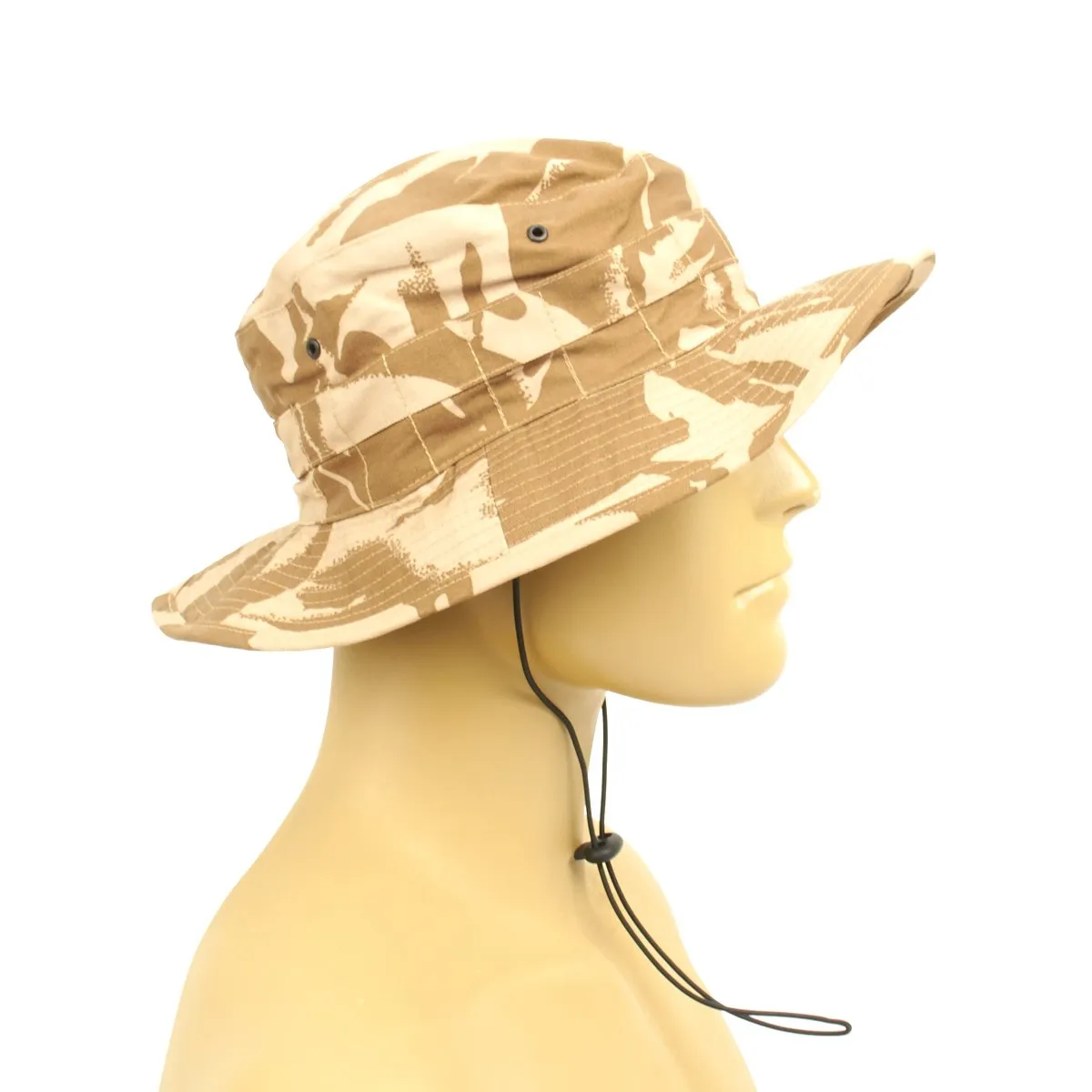 Original British Military Iraq War Desert Booney Hat with Neck Protector