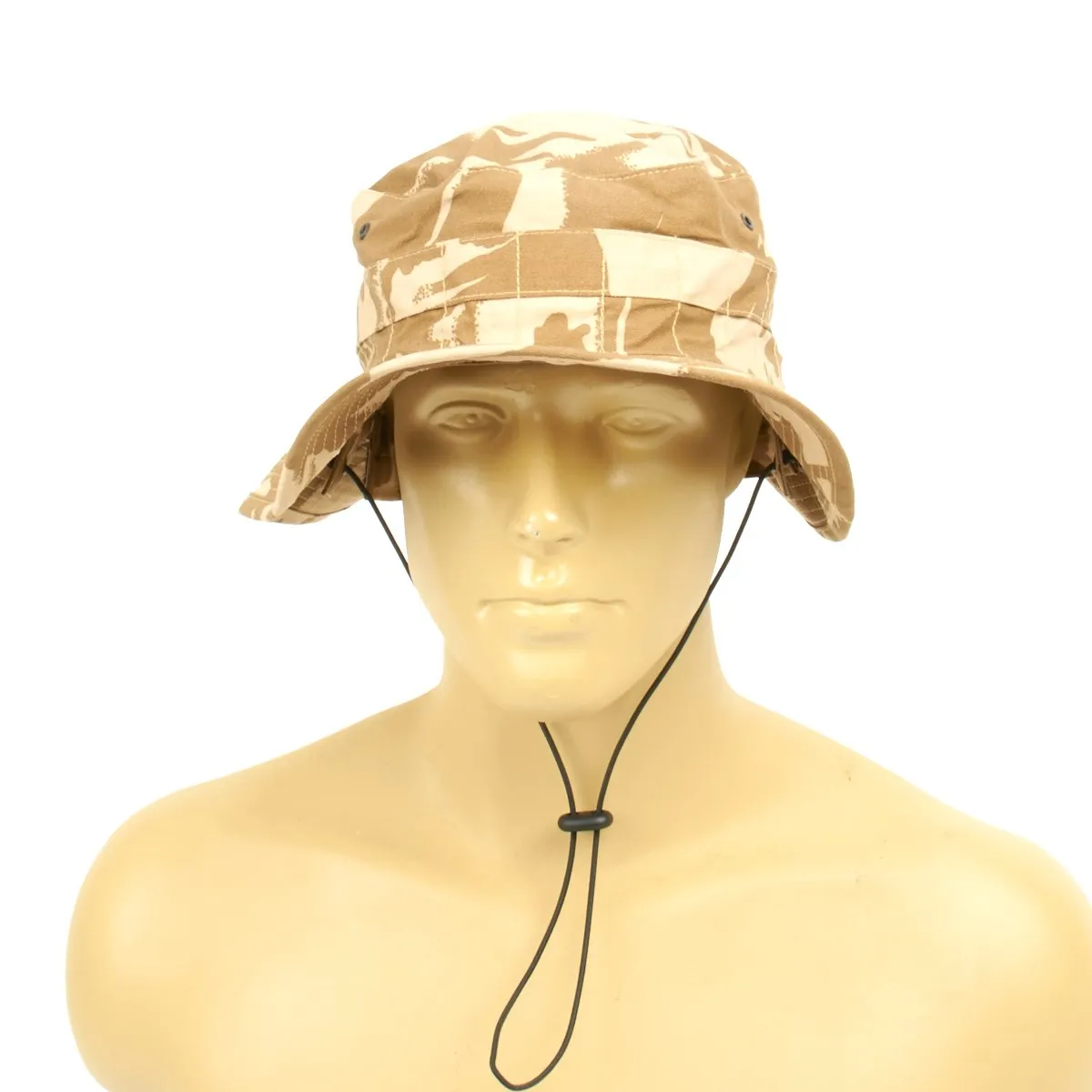 Original British Military Iraq War Desert Booney Hat with Neck Protector