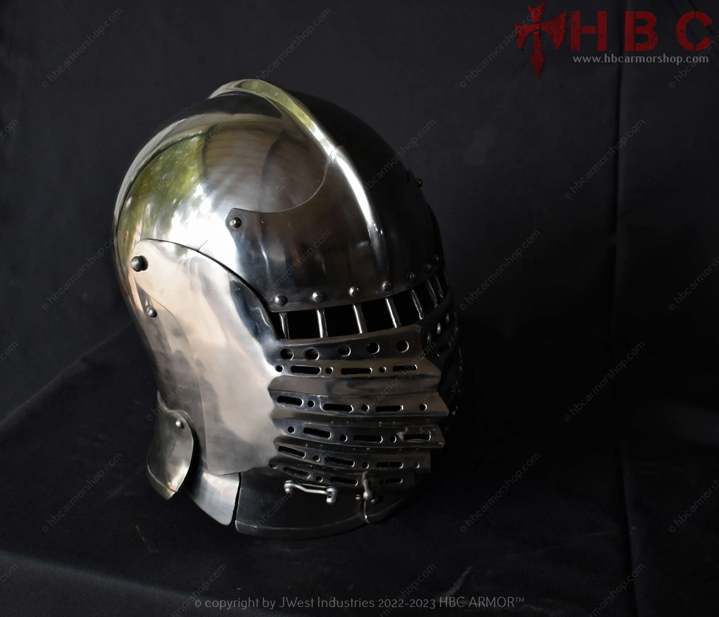 Sallet Helmet closed field Combat Tournament