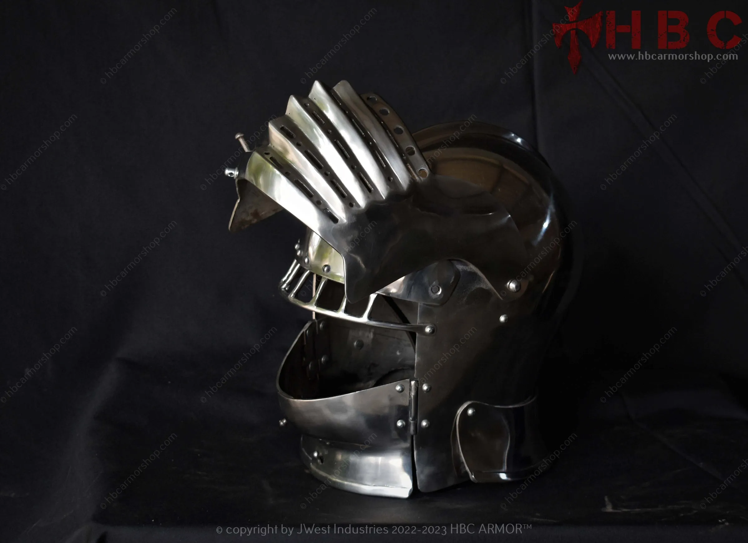 Sallet Helmet closed field Combat Tournament