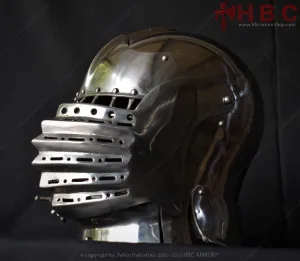 Sallet Helmet closed field Combat Tournament