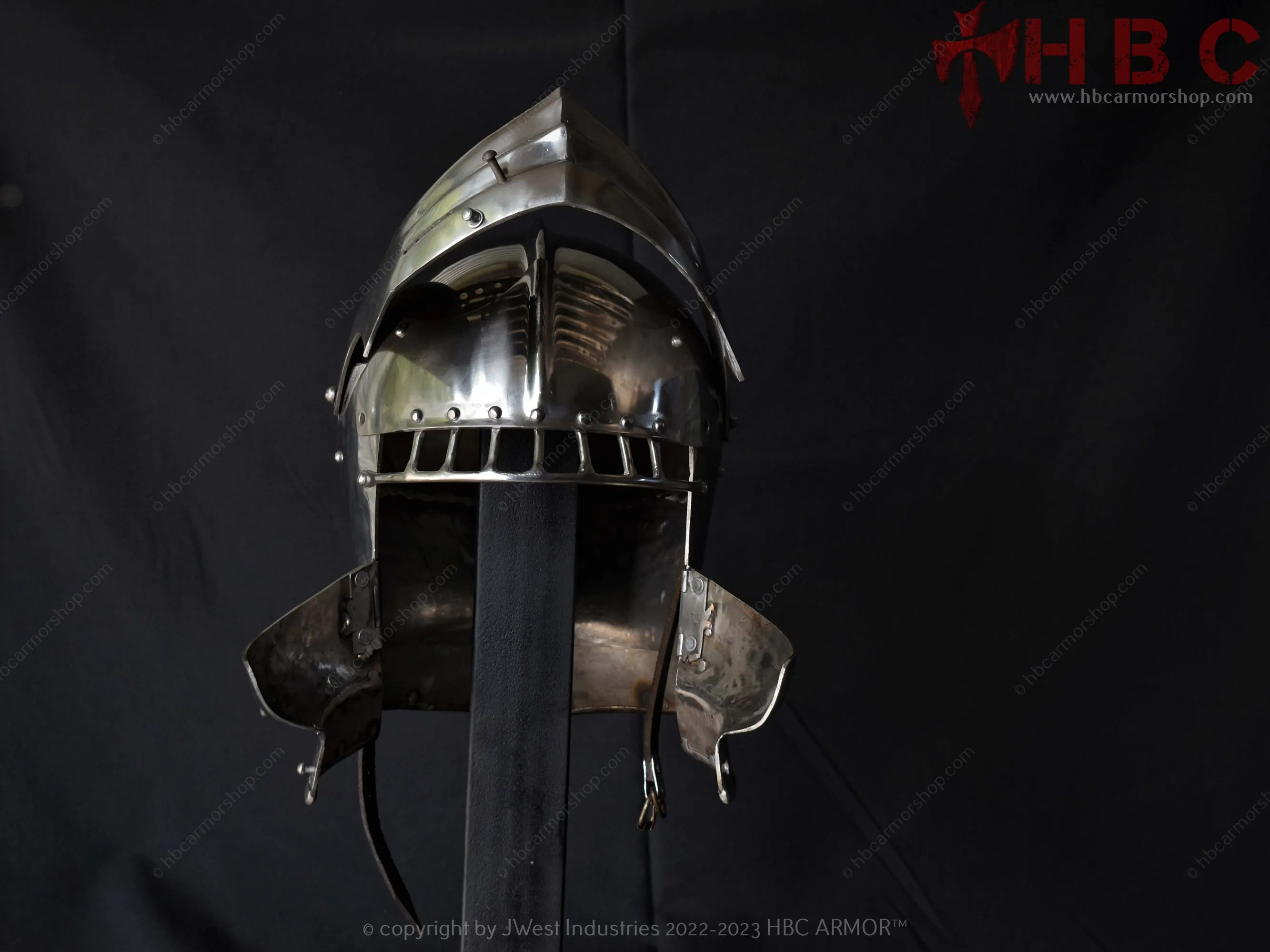 Sallet Helmet closed field Combat Tournament