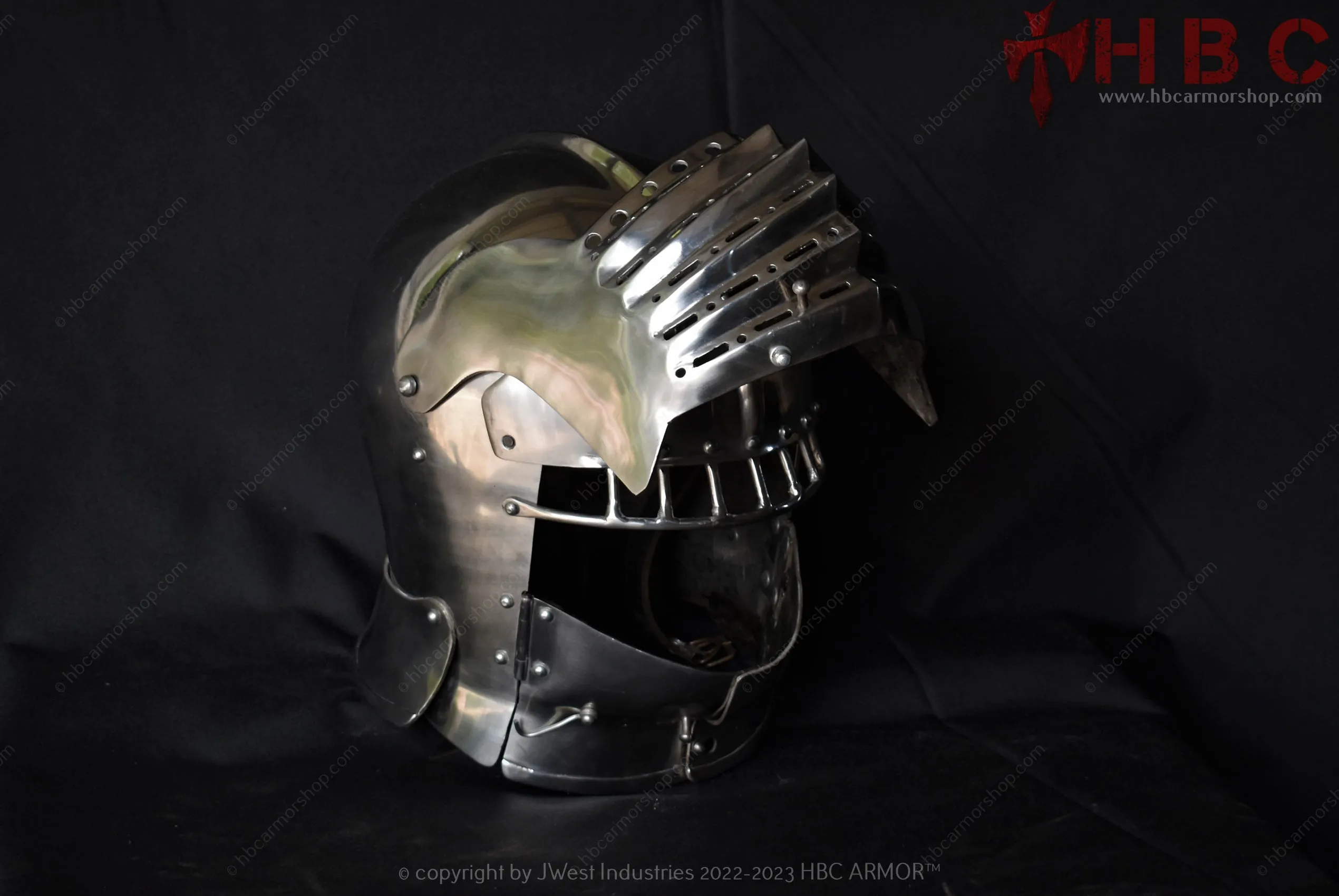 Sallet Helmet closed field Combat Tournament