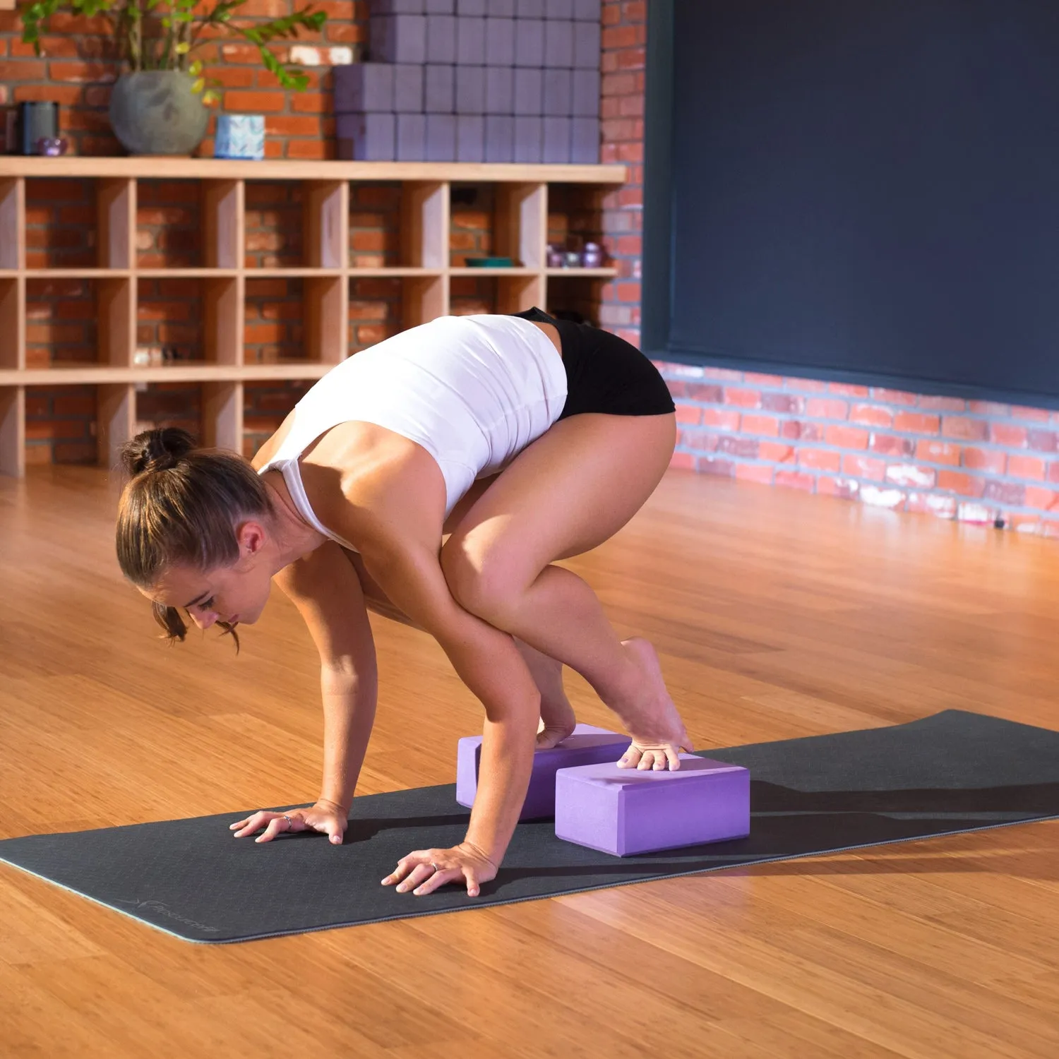 Set of 2 Foam Yoga Blocks