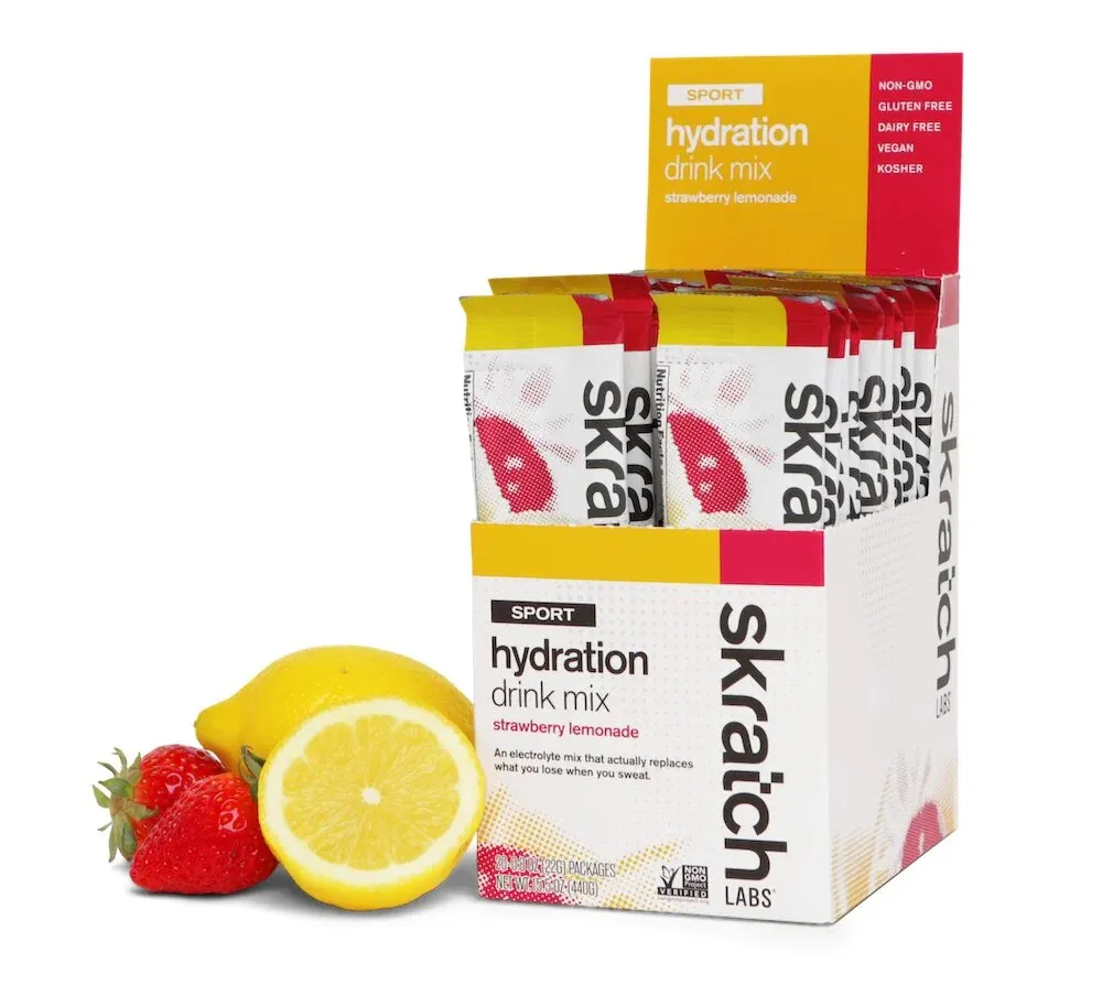 Skratch Labs Hydration Drink Mix, Singe Serving, 20-Pack