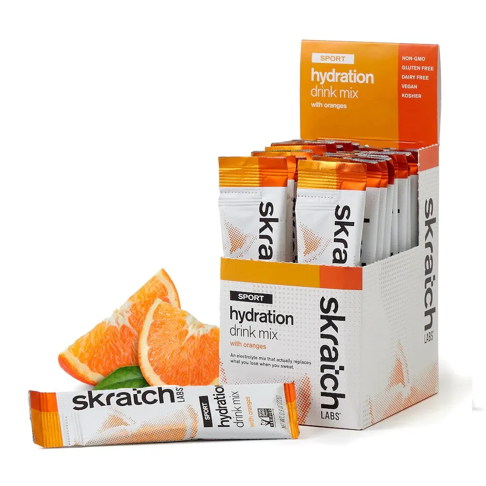 Skratch Labs Hydration Drink Mix, Singe Serving, 20-Pack