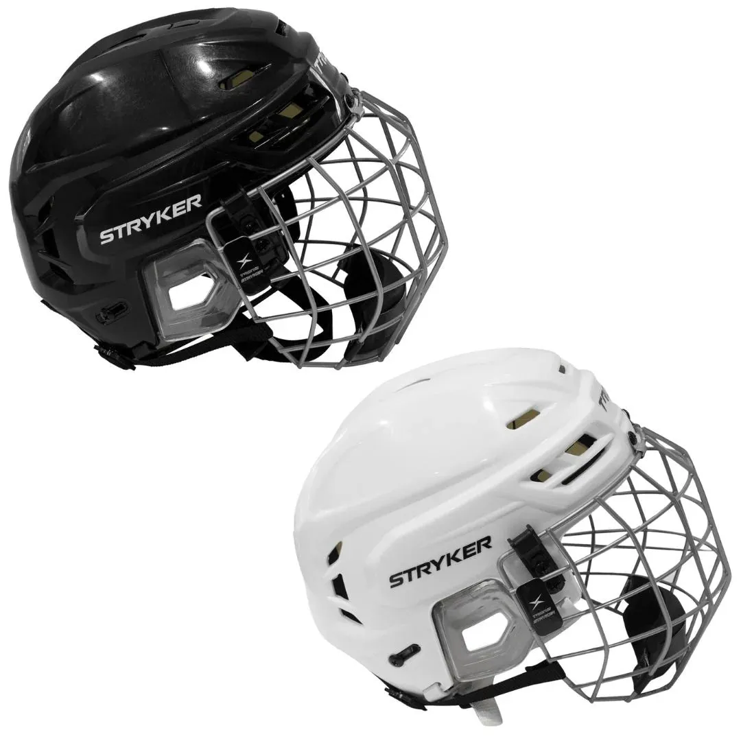 TronX Stryker Senior Hockey Helmet Combo