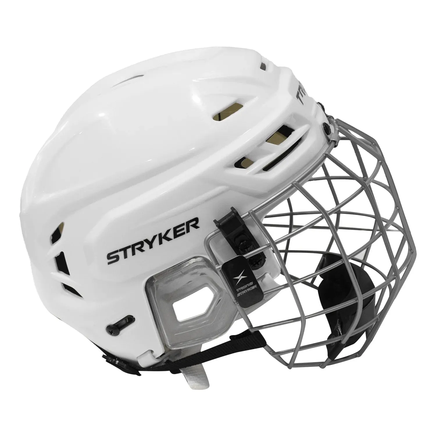 TronX Stryker Senior Hockey Helmet Combo