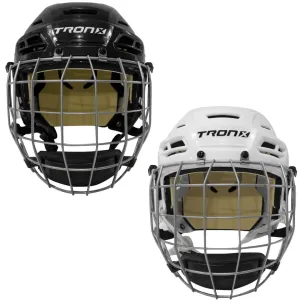 TronX Stryker Senior Hockey Helmet Combo