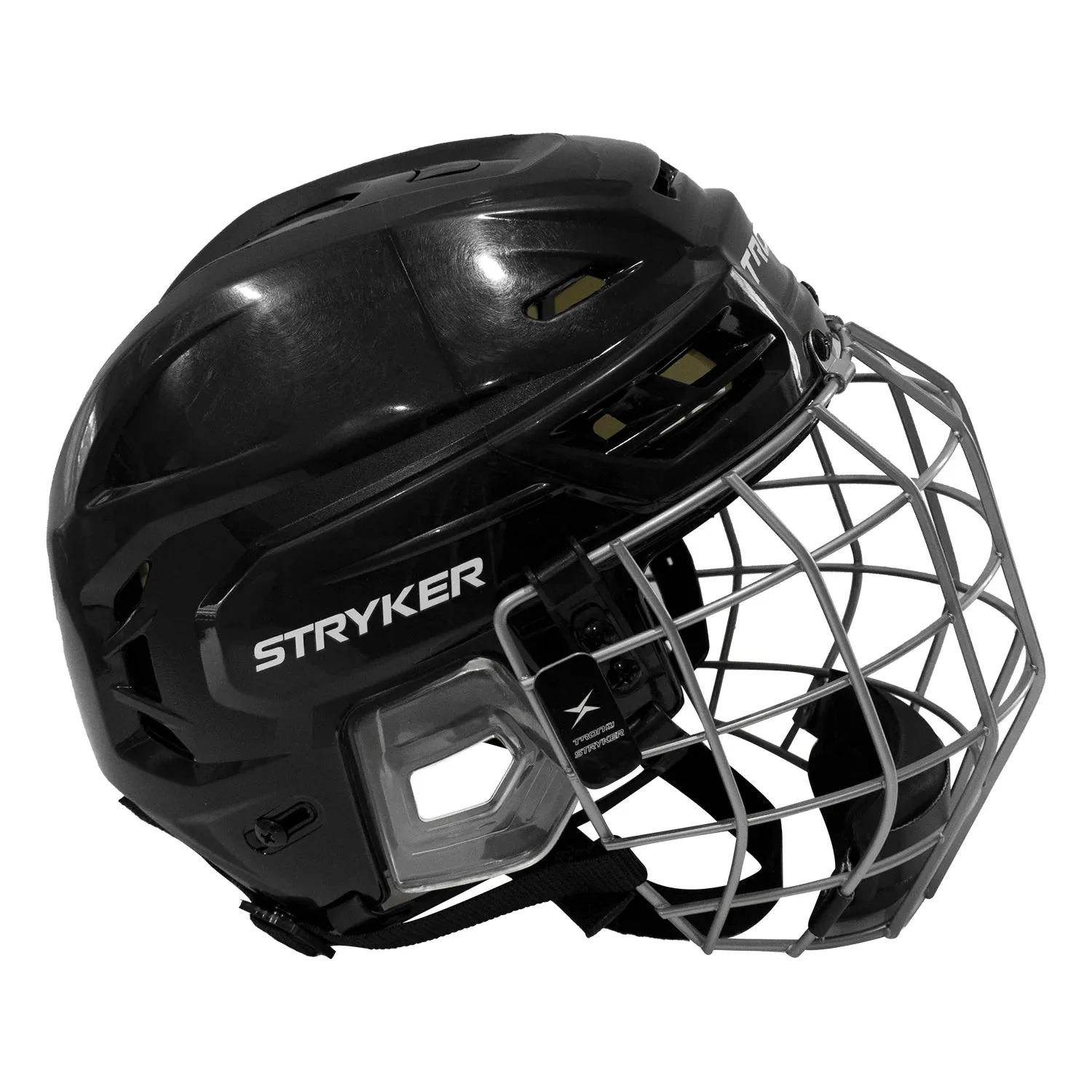 TronX Stryker Senior Hockey Helmet Combo