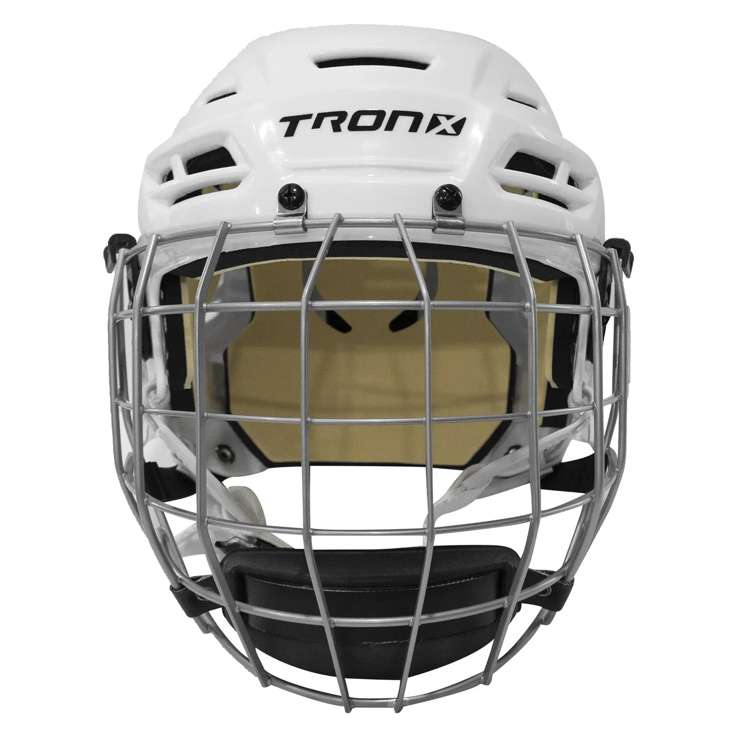 TronX Stryker Senior Hockey Helmet Combo