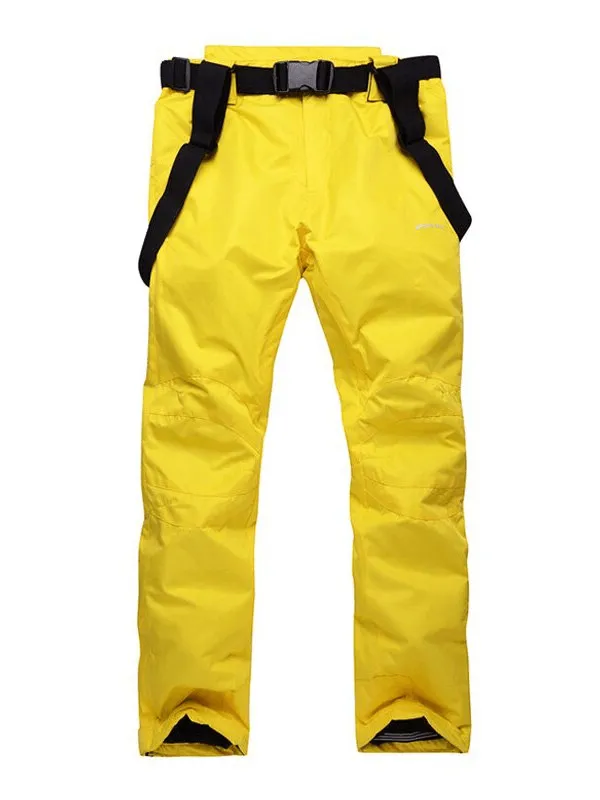 Waterproof Breathable Insulated Ski Pants with Suspenders - SF0798