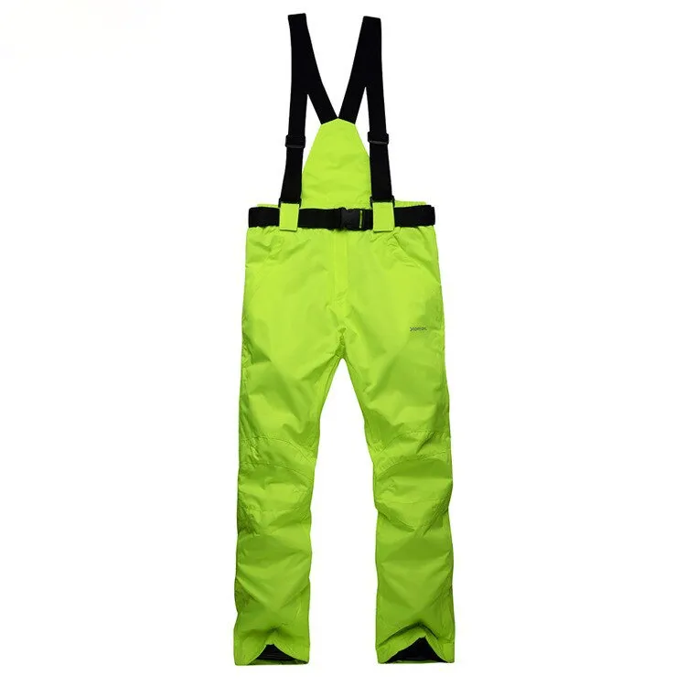 Waterproof Breathable Insulated Ski Pants with Suspenders - SF0798