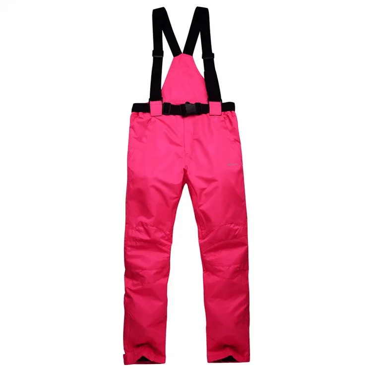 Waterproof Breathable Insulated Ski Pants with Suspenders - SF0798