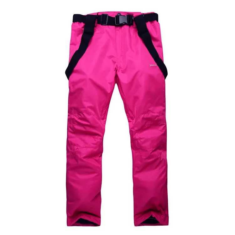 Waterproof Breathable Insulated Ski Pants with Suspenders - SF0798