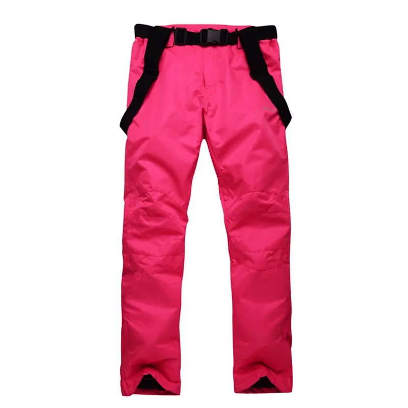 Waterproof Breathable Insulated Ski Pants with Suspenders - SF0798